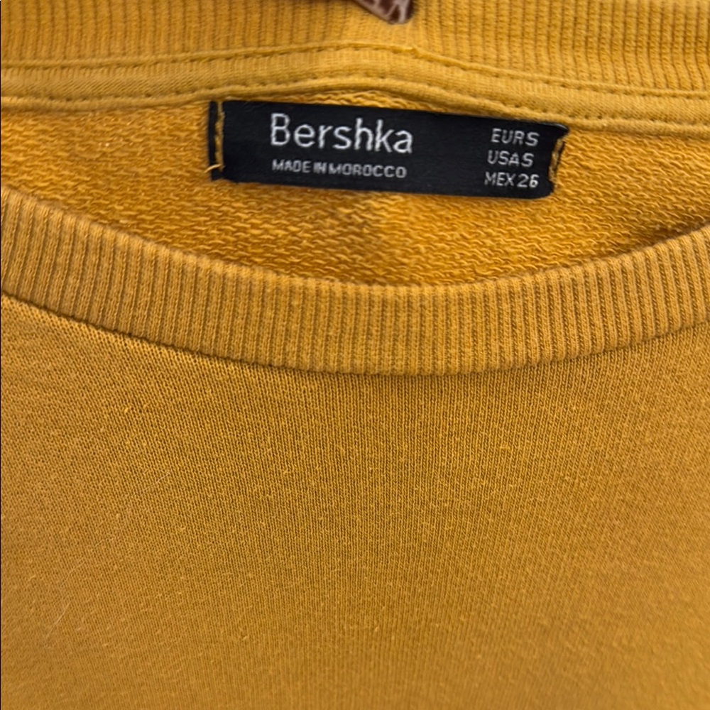 Yellow Ruffled Sweatshirt - Picture 2 of 6